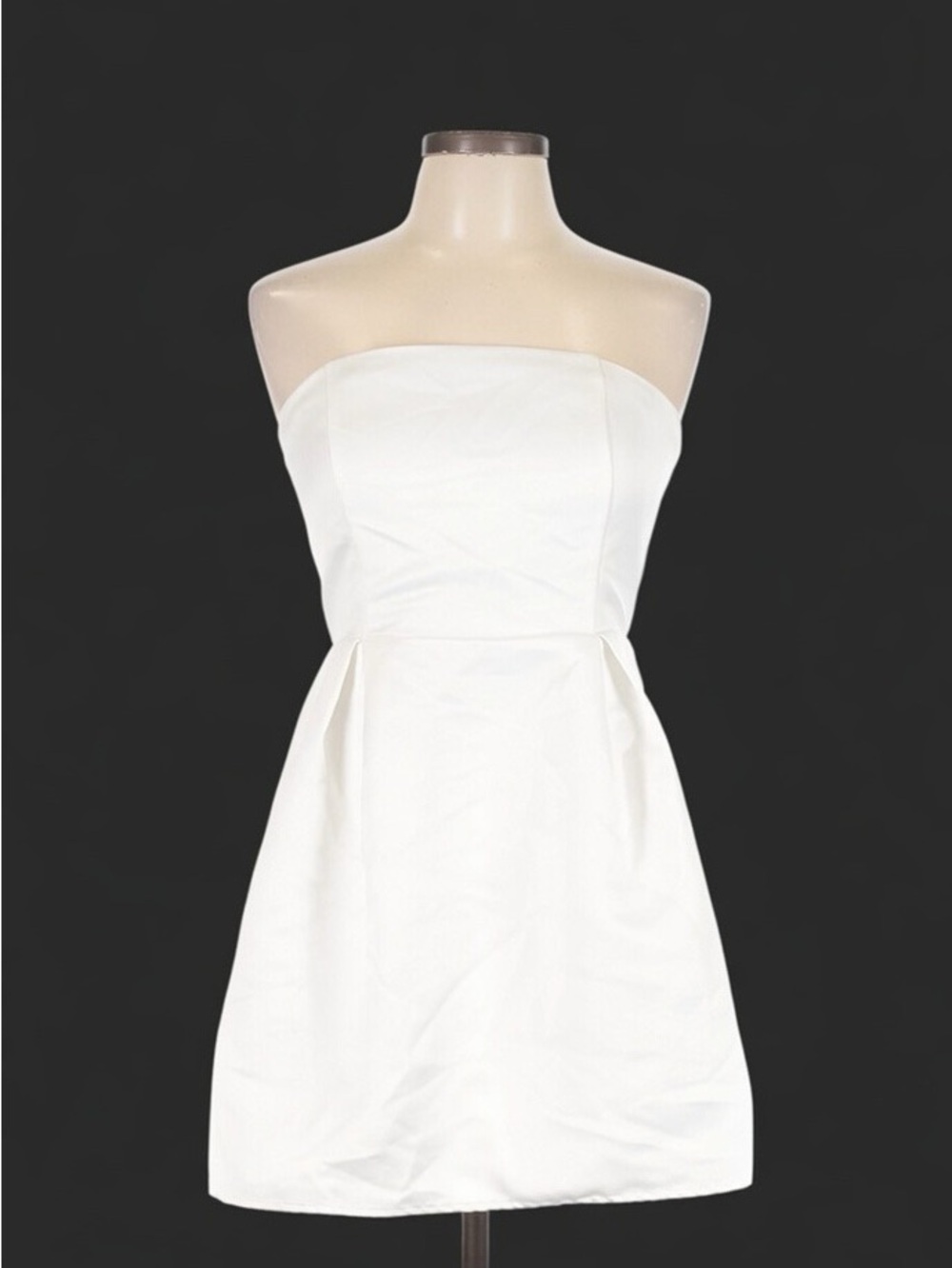 Princess Polly Strapless White Mini Dress